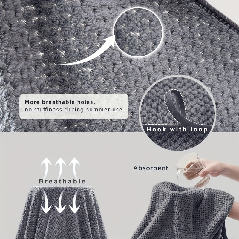 Microfiber Towel 88.9cm x 177.8cm Quick-Dry Absorbent Lightweight for Shower Beach Pool