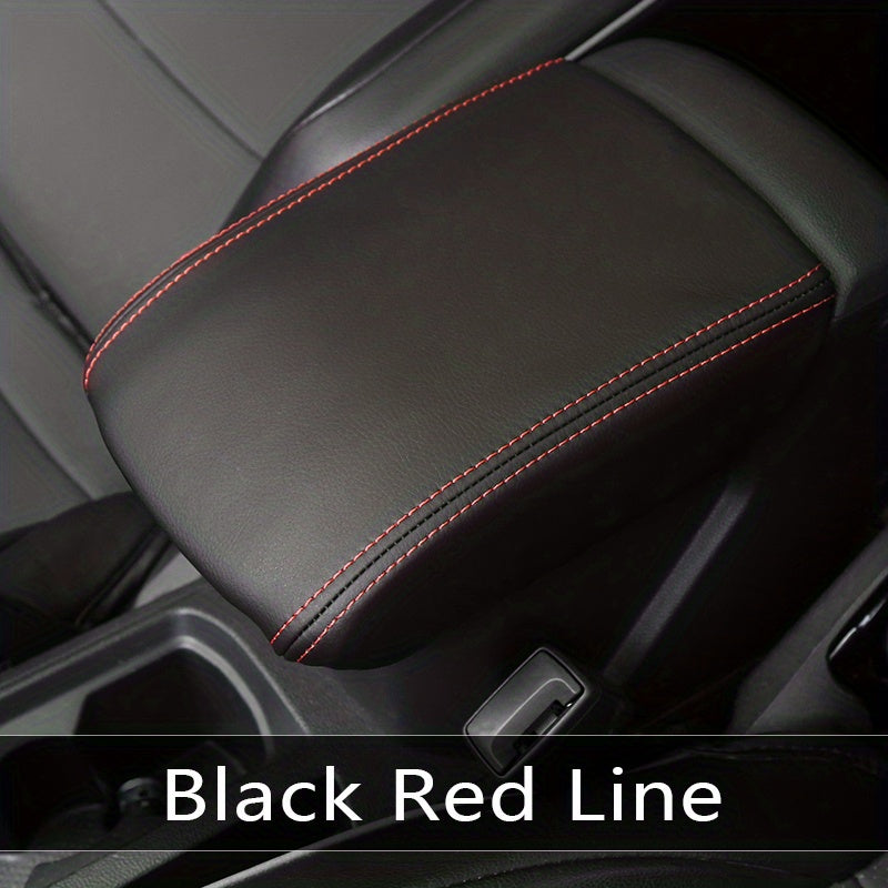 Car Interior Armrest Cover PU Leather Pad for Golf Mk7 2014-2020