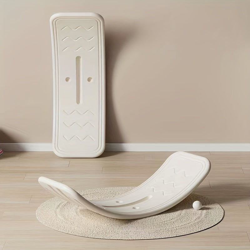 Kids' Sensory Balance Toy Plastic Seesaw for Indoor Use Blue or White