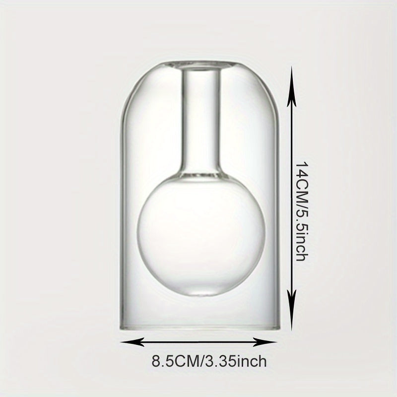 Glass Aromatherapy Diffuser Bottle with Geometric Design and Long-Lasting Fragrance