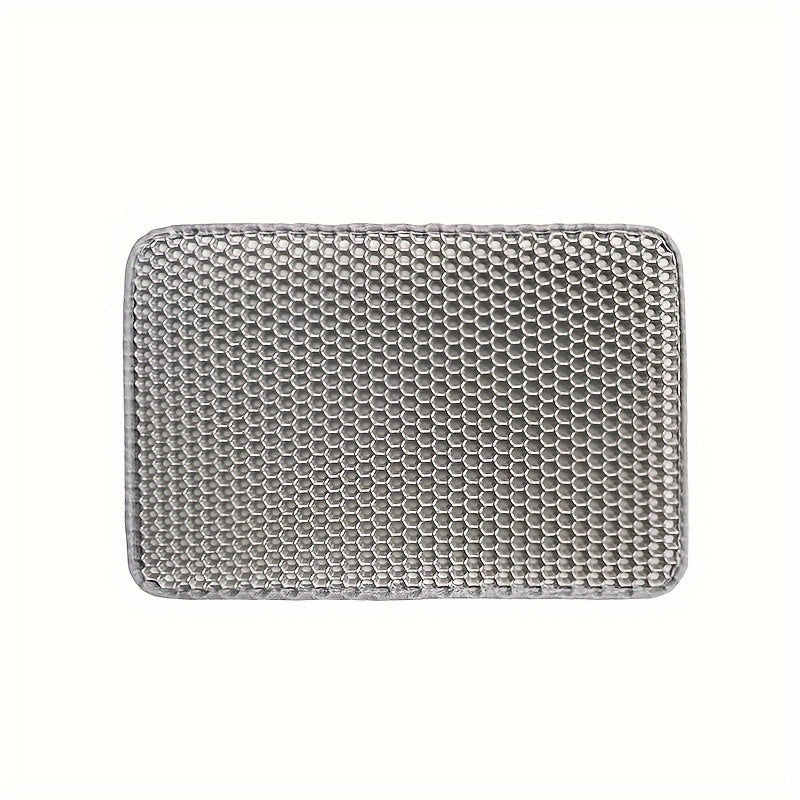 Double-Layer EVA Cat Litter Mat with Filter for Sand Control