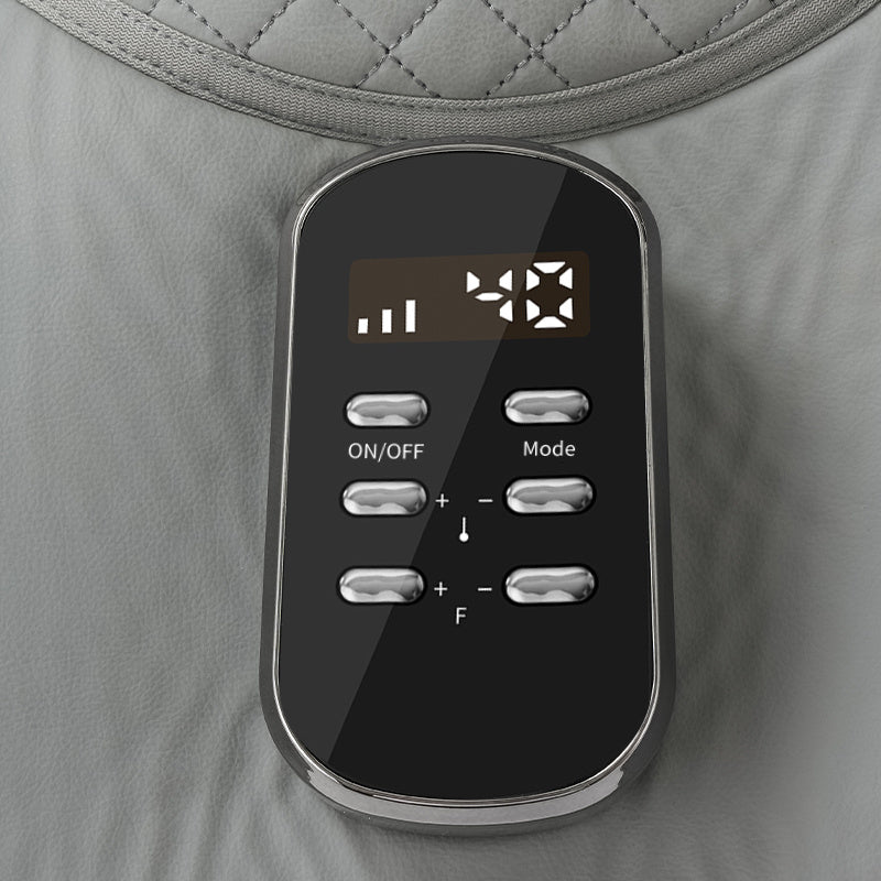 Wireless Leg Massager with Air Pressure and Heating USB Rechargeable Long Limb Therapy