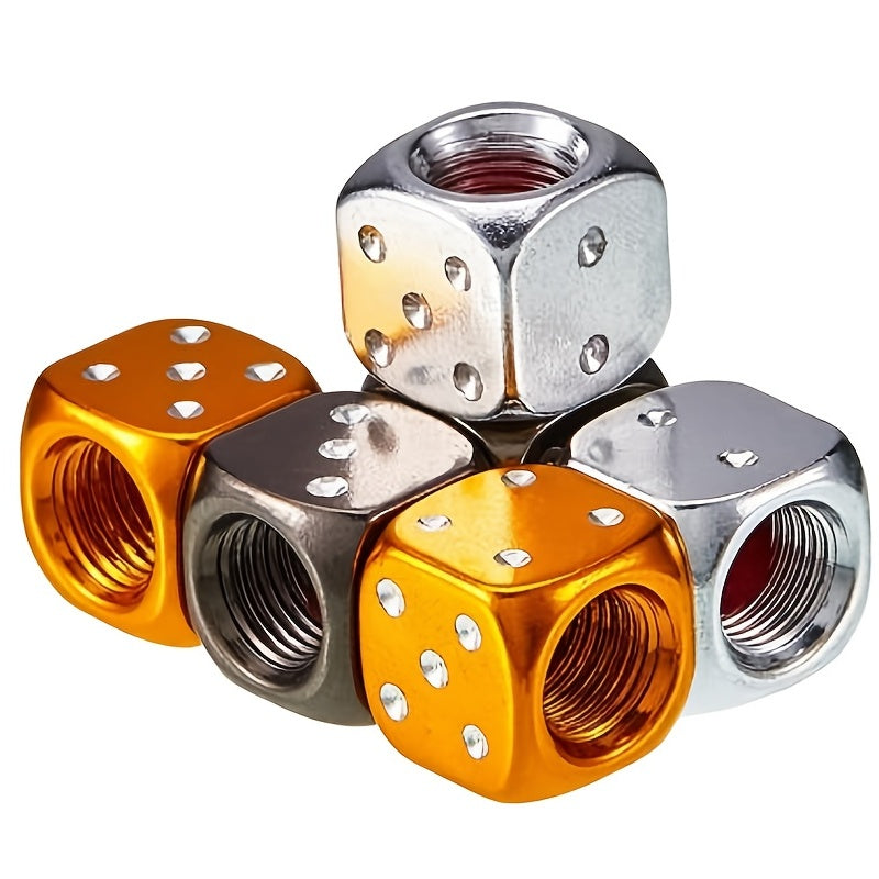 4 шт. алюминиевых колпачков для вентиляционных отверстий колесных шин для автомобиля, мотоцикла, грузовика