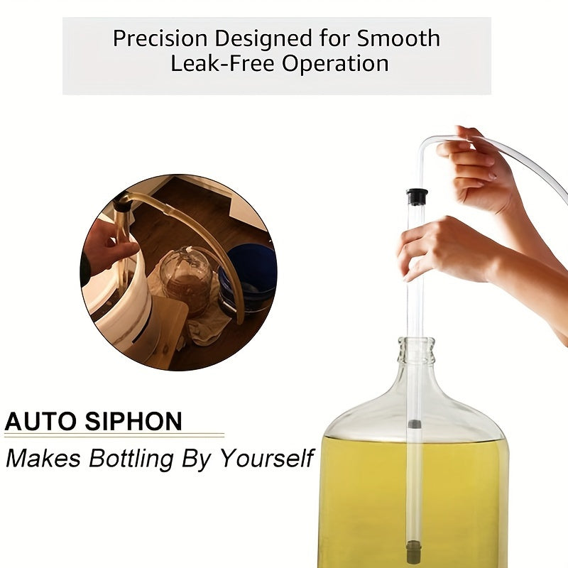 Homebrew Auto Siphon Set with Mini Siphons Bottling Wand Racking Cane and Tubing