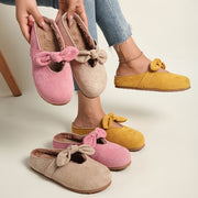 Women's Slip-On Loafers Faux Fur Lined Comfort Shoes for Casual and Formal Wear