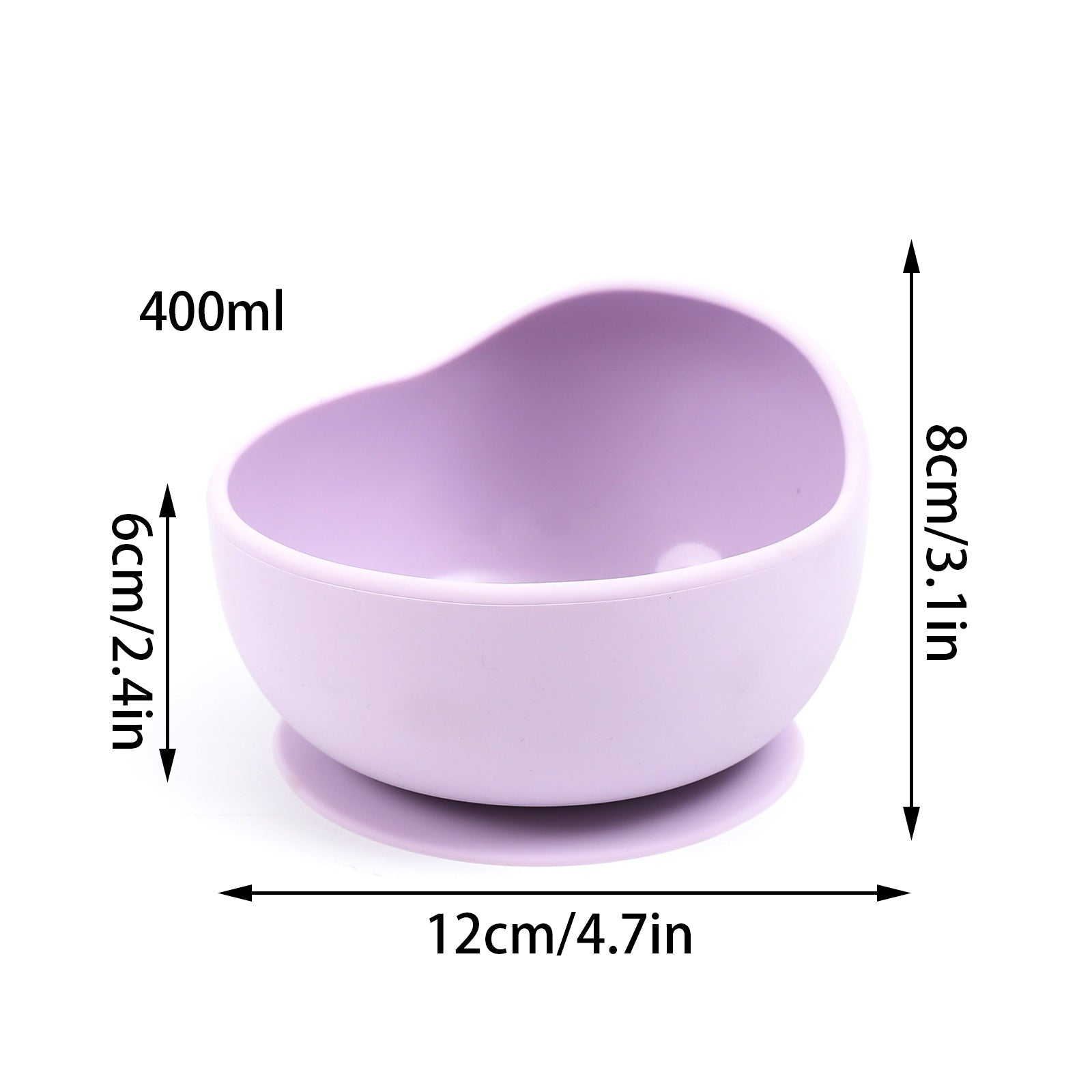 Baby Feeding Bowl Silicone Durable Food Grade Non-Toxic for Babies and Toddlers