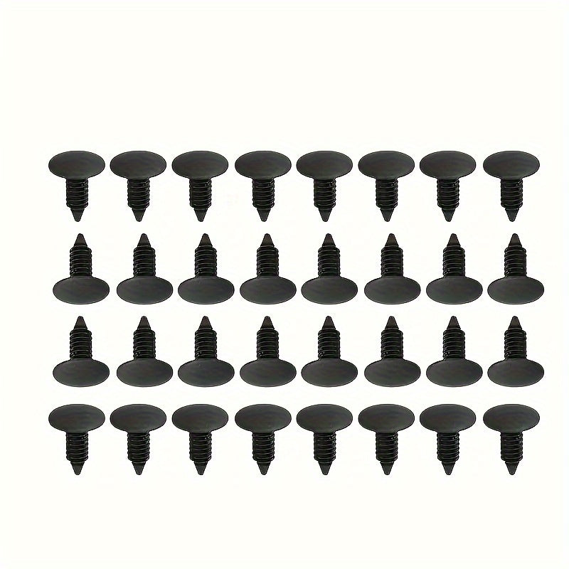 190 Pieces Car Retainer Clips Kit Durable ABS Plastic Fasteners for Trim Panels Bumpers