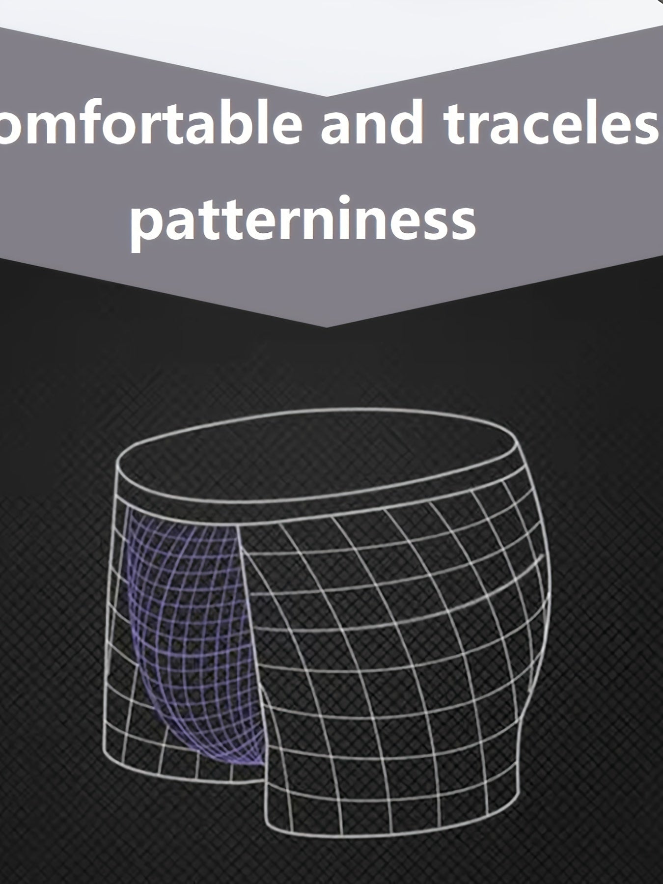 Men's Seamless Boxer Briefs 10-Pack Modal Spandex Alphabet Pattern Breathable Comfort