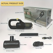 Rechargeable Handheld Vacuum Cleaner with High Suction Power for Home Car Office