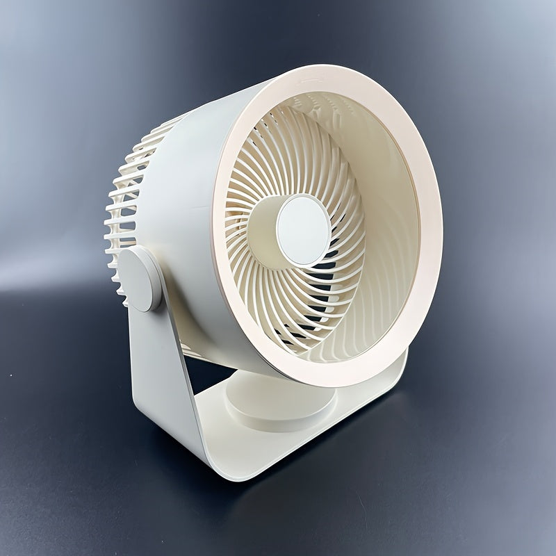 Large Rotating Fan for Indoor and Outdoor Use, Quiet, Adjustable Speed