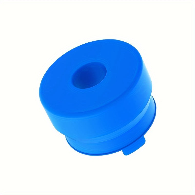 Silicone Water Jug Caps for Wide Mouth Water Bottles Thick Plugs Anti-Slip Slots