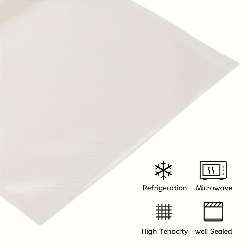 BPA-Free Vacuum Storage Bags for Food Preservation, Multiple Sizes