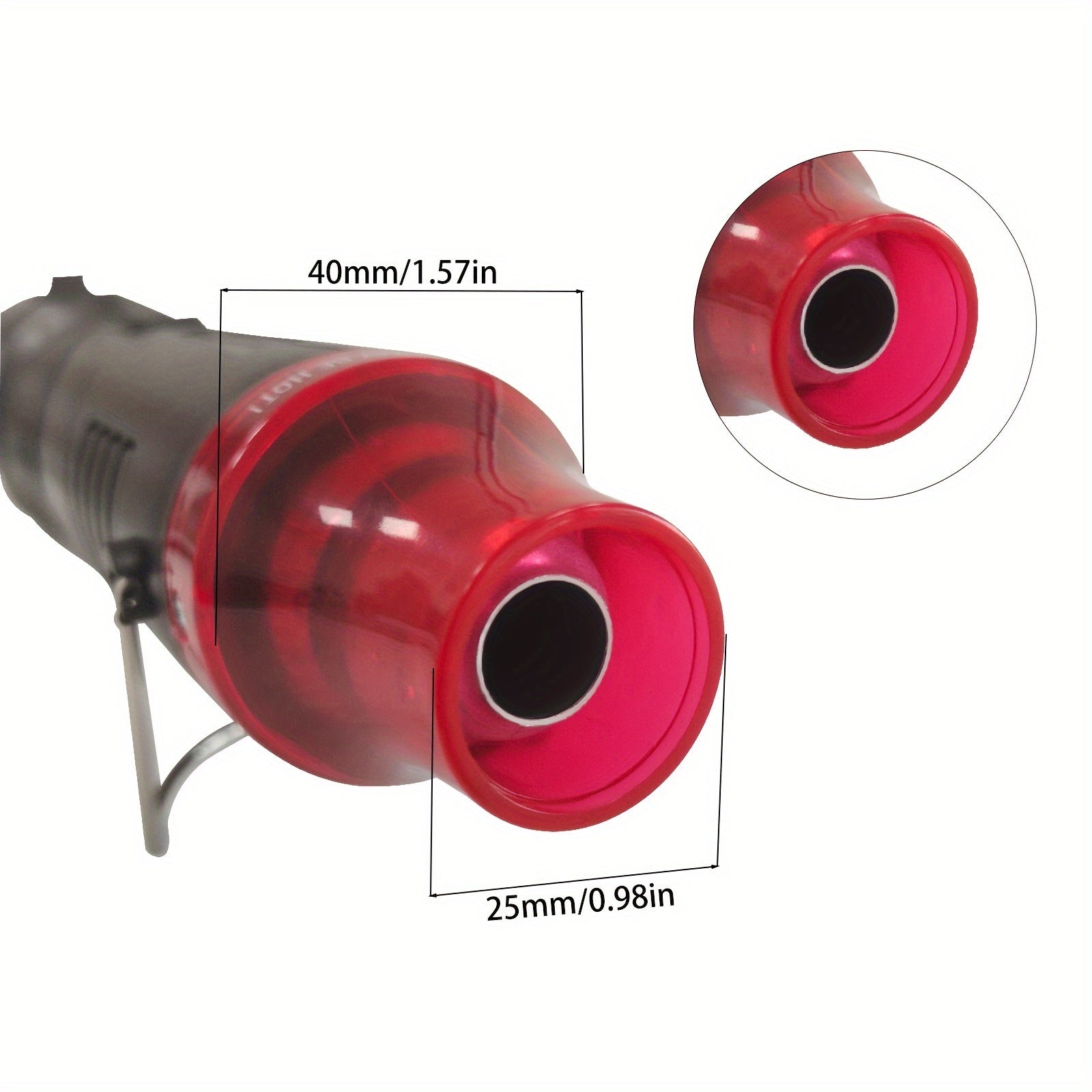 Mini 300W Hot Air Gun with Digital Display for Epoxy Resin Bubble Removal Drying and Shrink Packaging