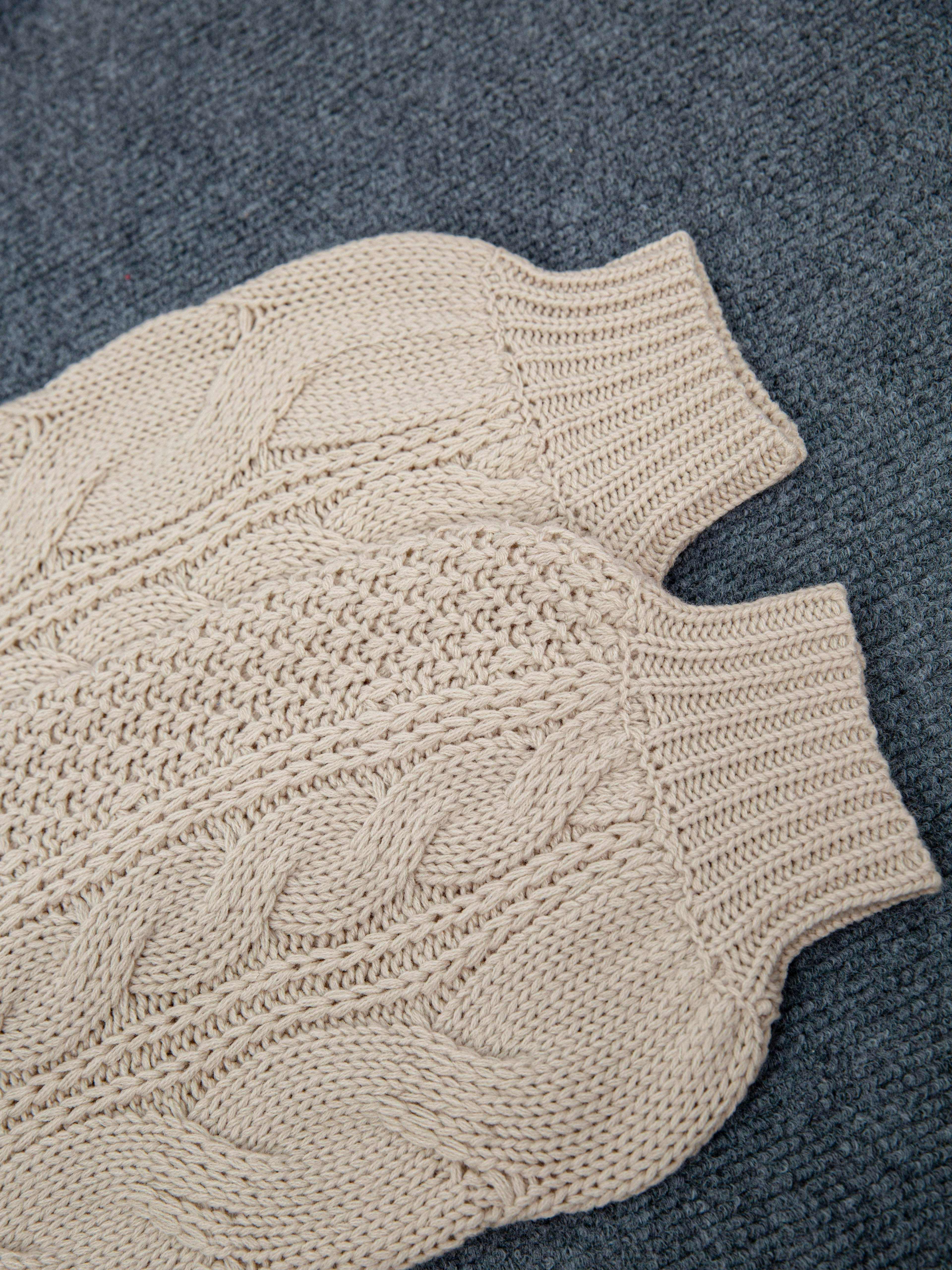 Plus-Size Women's Loose Fitting Knit Sweater Long Sleeve Casual Pullover