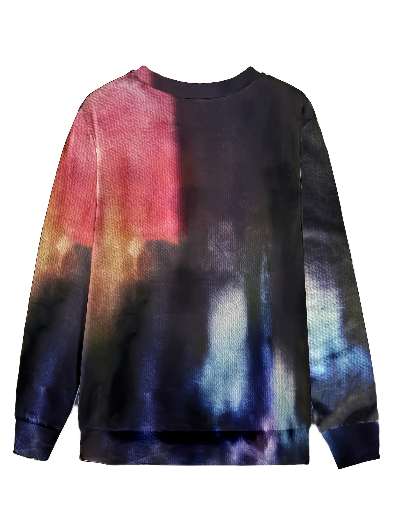 Толстовка женская оверсайз с круглым вырезом и длинными рукавами, осень-зима, повседневная