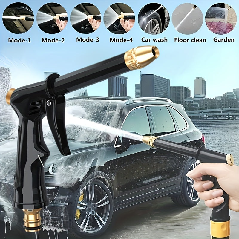 Pistola de agua a alta presión para limpieza de coches y riego de jardines