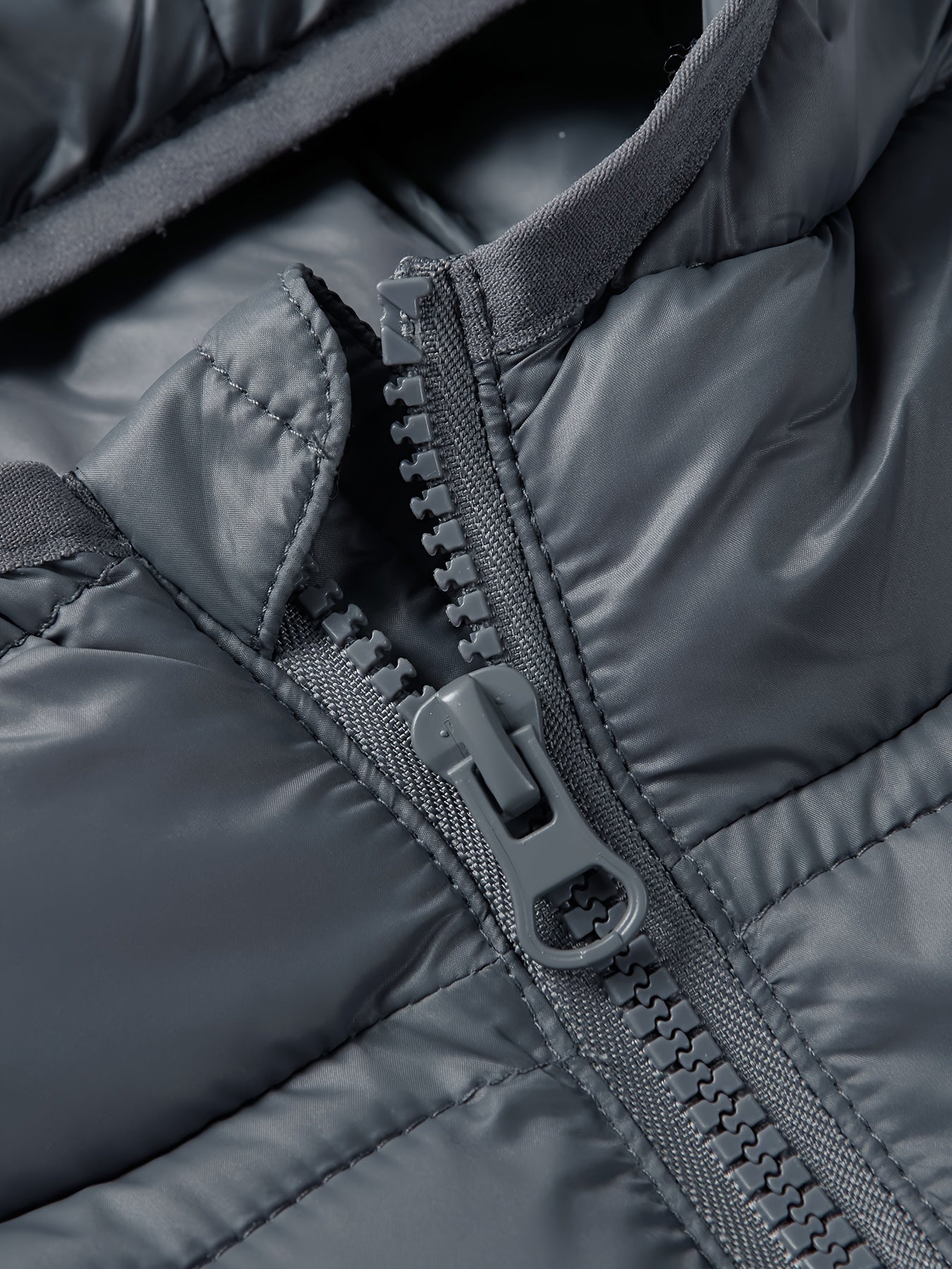 Мальчики Нейлоновая куртка с капюшоном зимняя уютная утепленная куртка однотонная на возраст от 3 лет