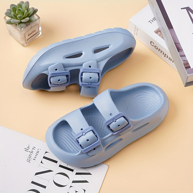 Детские мальчики открытые сандалии с открытым носком дышащие легкие EVA повседневные летние