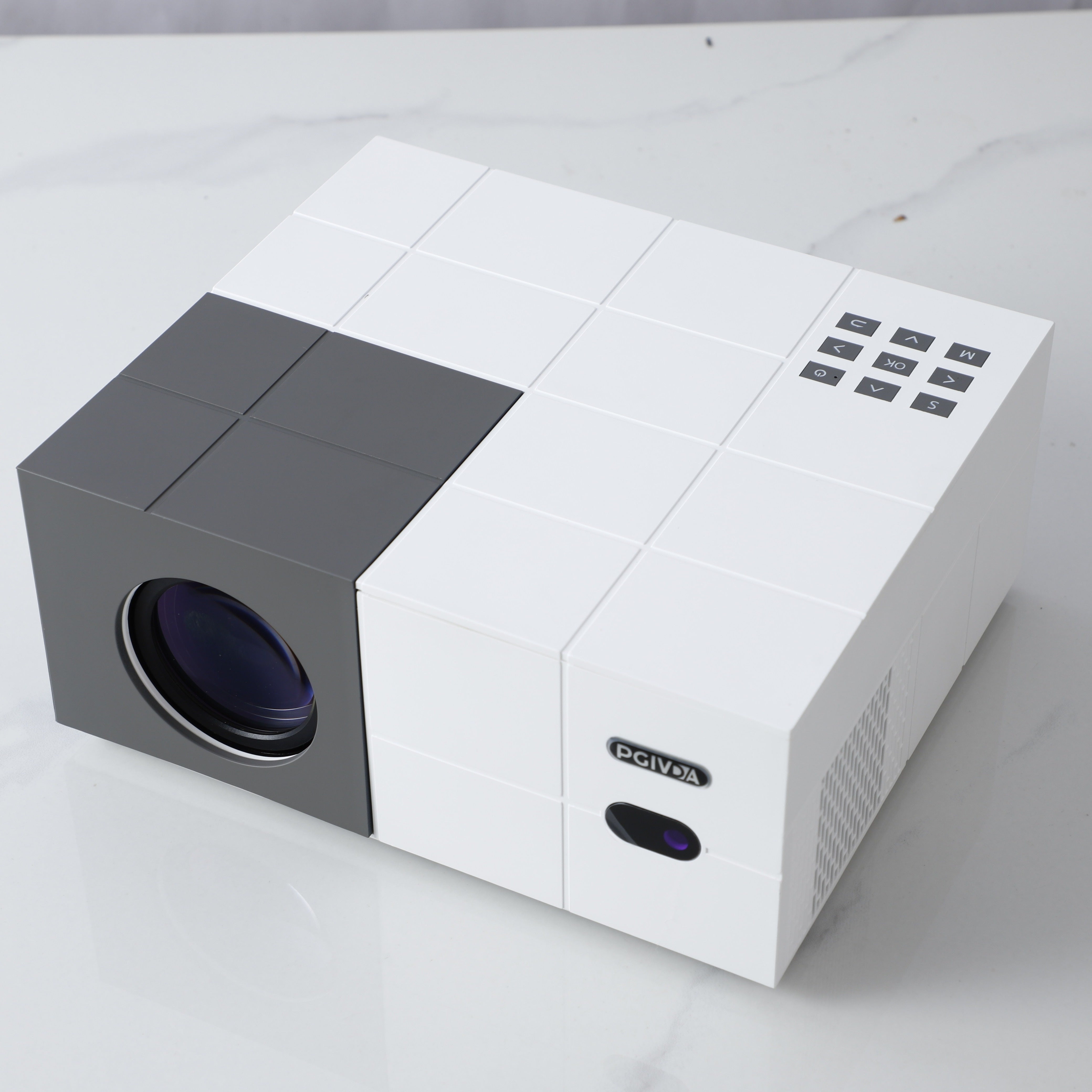 Proyector WiFi Full HD 1080P 500 lúmenes portátil con altavoz incorporado