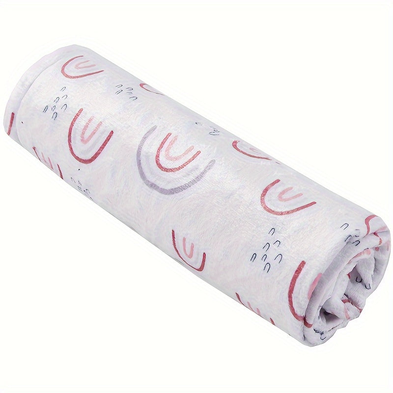 Мягкое плюшевое мinki одеяло с двойными слоями и точечным задником - идеальный подарок на душ