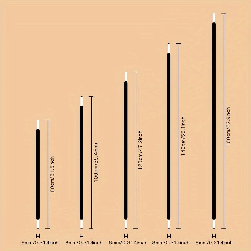 Canvas Shoe Laces White Multi-Size Durable Shoe Accessories