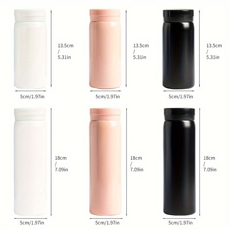 Double Layer Vacuum Insulated Travel Mug Stainless Steel Leak-Proof Lid 16oz Blue