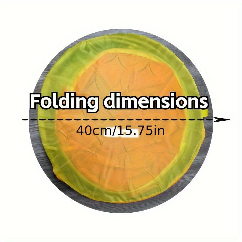 Kids' Garden Tent with Ocean Ball Pool, Collapsible, Yellow, Outdoor Playhouse