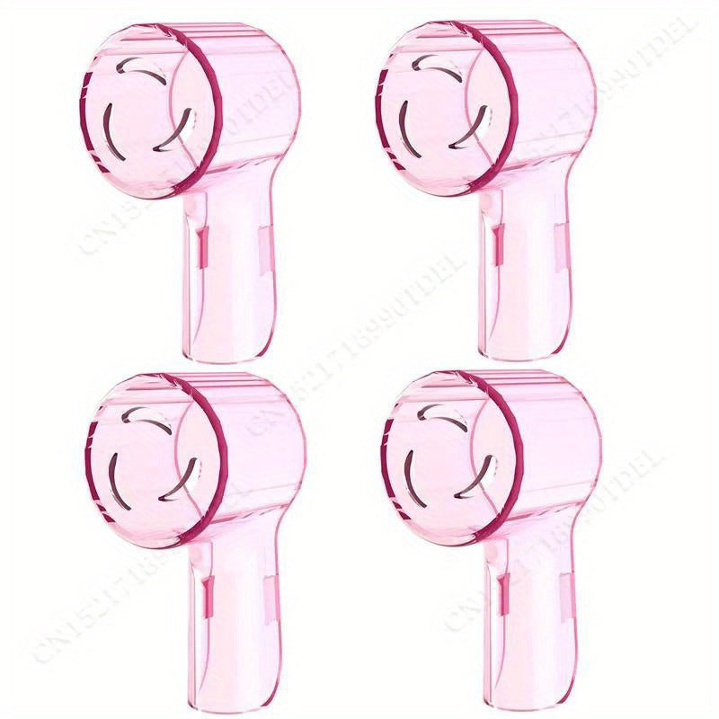 4Pcs Toothbrush Dustproof Covers Caps Electric Toothbrush Head Protectors