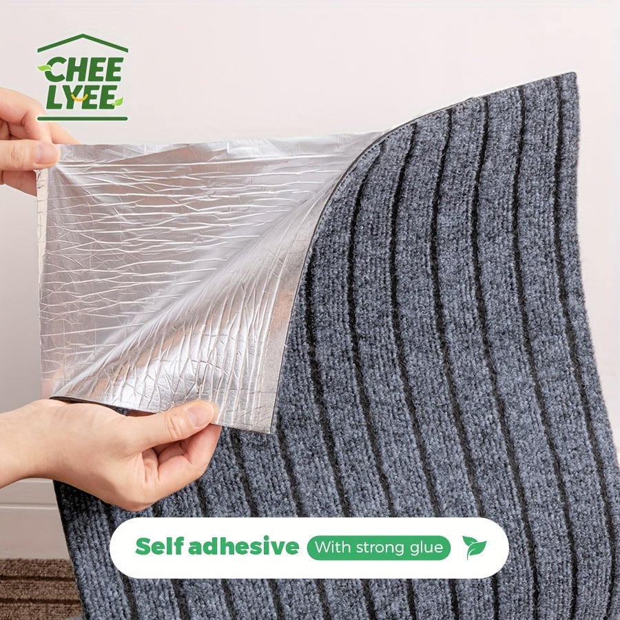 Self-Adhesive Carpet Roll for Bedroom Living Room Bathroom Door Stair Pet Non-Slip Thickened Decorative Mat