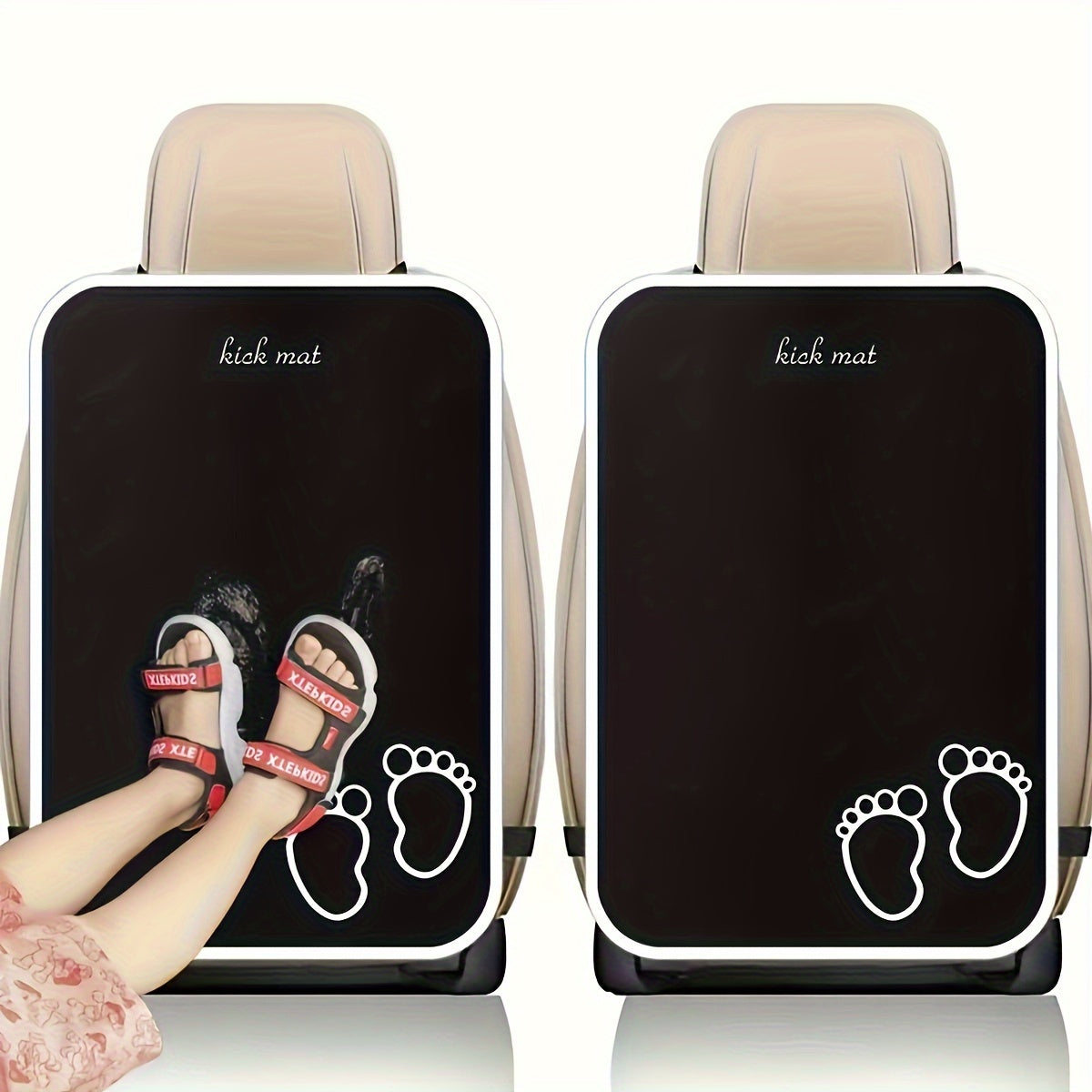 Qora avtomobil o'rindig'i orqa yostiq qo'llab-quvvatlash uchun qulaylik va himoya