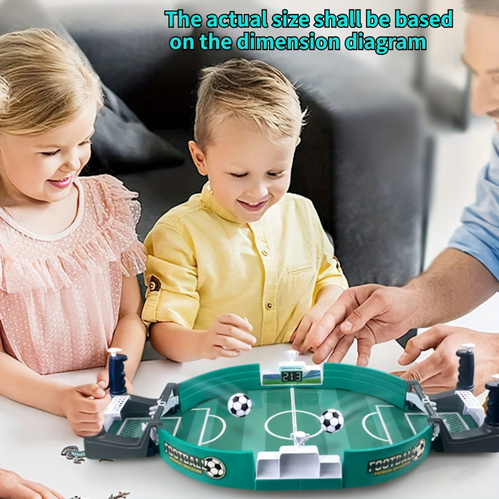 Kids Interactive Tabletop Soccer Game with 5 Balls for Ages 3 and Up