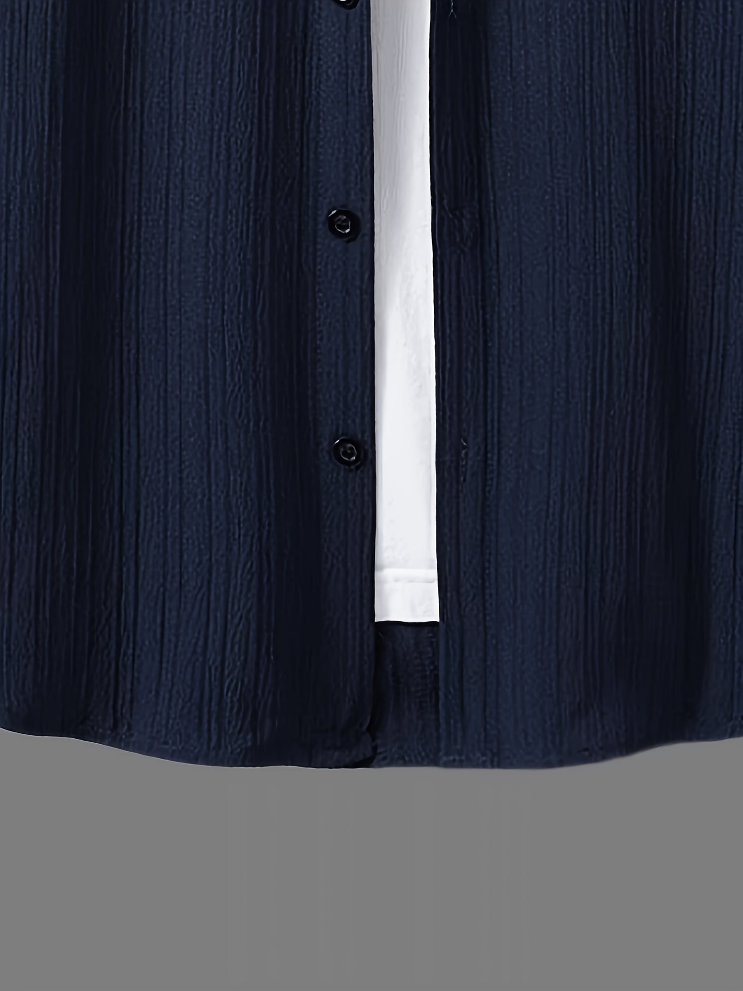 Camisa de manga corta a rayas casual para hombre, ligera de poliéster y spandex, verano, ajuste regular