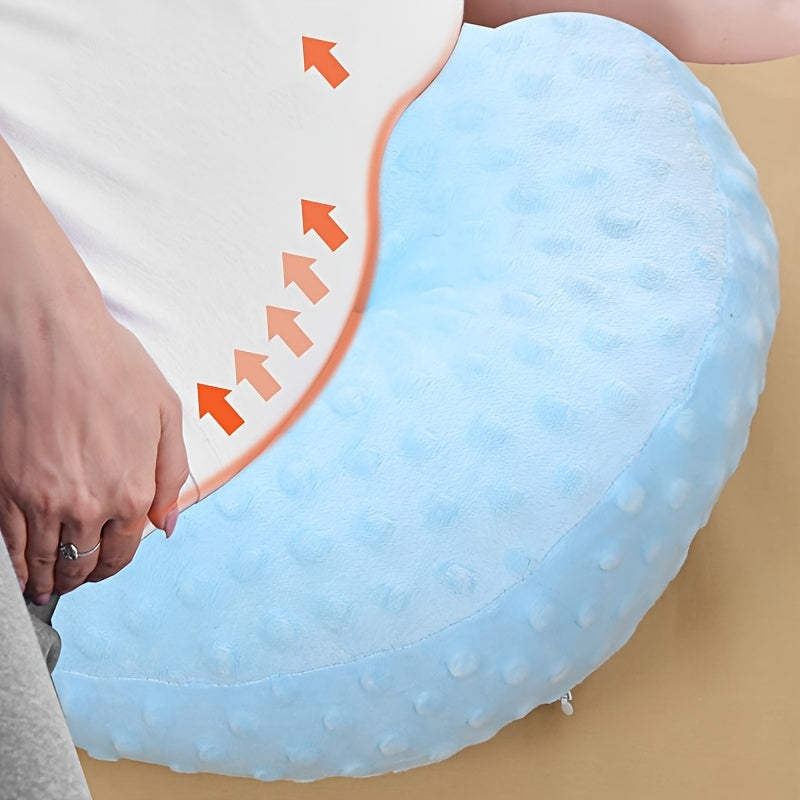 Homiladorlik uchun onalik yostiq, Qorin, bel va orqa uchun yonma-yon yotish qo'llab-quvvatlashi, Kichik yostiqni o'z ichiga oladi