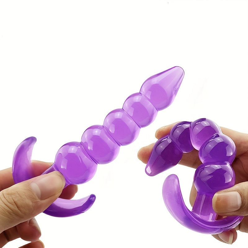 Унисекс силиконовая анальная пробка для массажа простаты, секс-игрушка, анальная пробка, гибкая