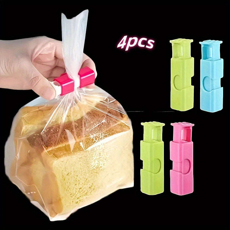 Multi-color sealing clips for food preservation plastic bread bags durable household clips