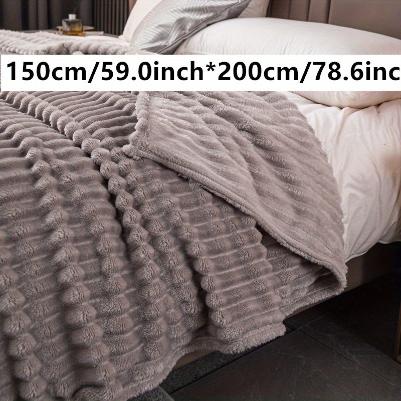 Faux Fur Bed Blanket for Pets Soft Warm Cozy Bed Cover