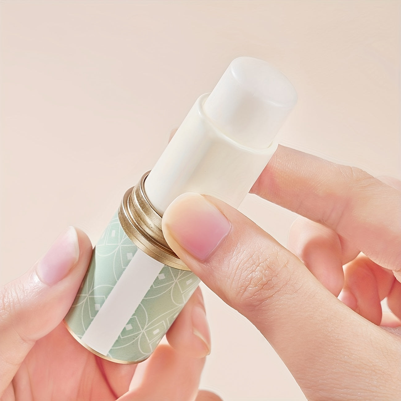 Solid Perfume Stick for Adults with Refreshing Floral Scent 0.5 oz