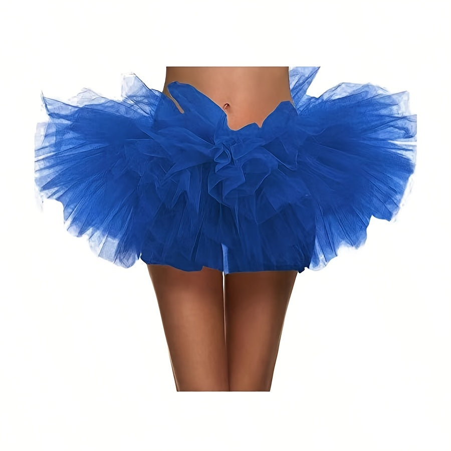 Girls Tutu Skirt 5-Layer Ballet Dance Skirt for Parties and Performances
