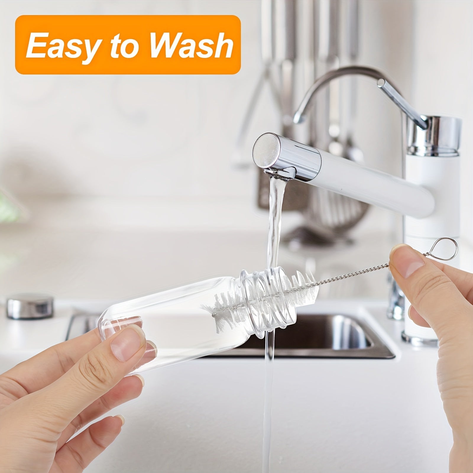 Leakproof 2oz Mini Shot Bottles with Screw Caps Food-Grade Plastic BPA-Free Freezer Safe