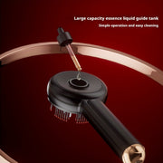 Zaryadlanadigan elektr bosh massajchisi, tebranish massaji, efir moyi tarqatuvchi. Boshni dam olish, go'zallik spa, soch parvarishi uchun ideal. Ergonomik tutqichga ega zamonaviy asbob.