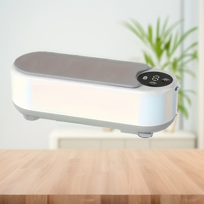 USB Rechargeable Glasses and Jewelry Cleaner Machine with Type-C Charging 200mAh Battery