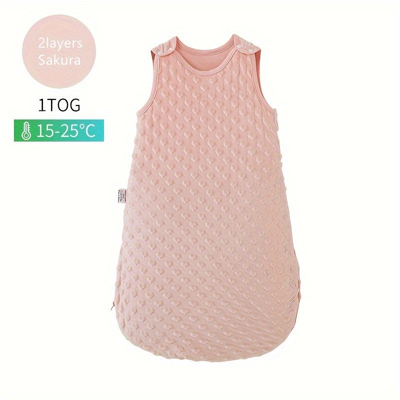 "Yumshoq velurdan tayyorlangan, tikuvli dizaynga ega, mashinada yuvilishi mumkin bo'lgan, qulay tun uxlash uchun qattiq kulrang rangdagi Cozy youngins yotoq sumkasi."