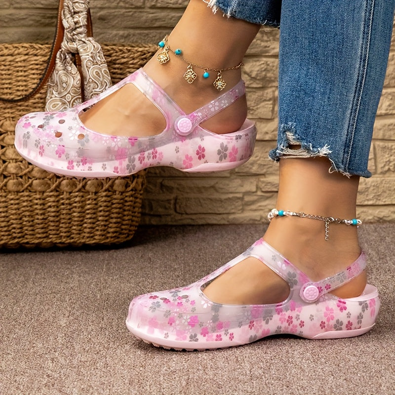 Women's Breathable TPU Shoes Lace-Up Strappy Summer Beach Casual Shoes