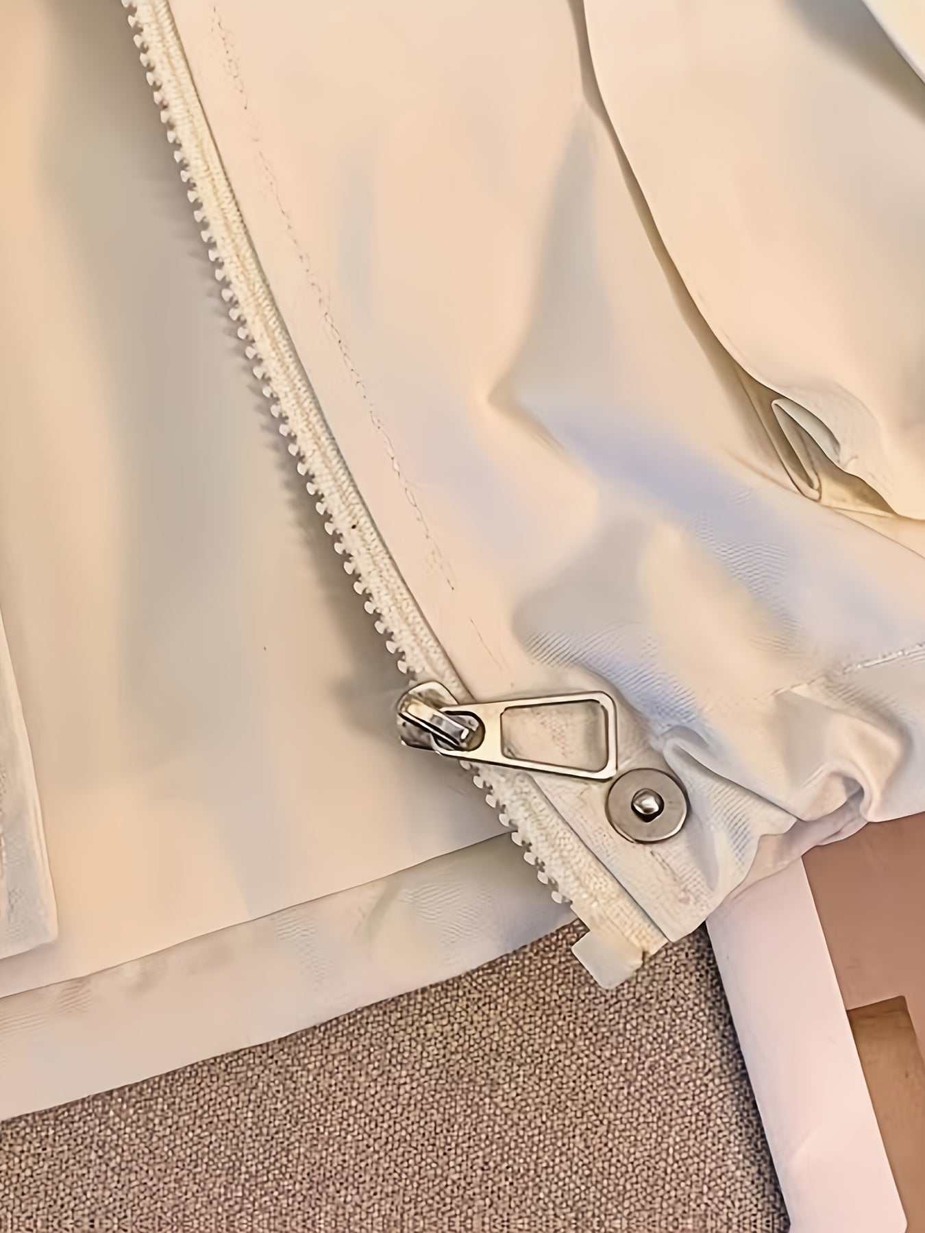 Women's Windbreaker Jacket Lightweight Polyester Casual Spring Fall 2024