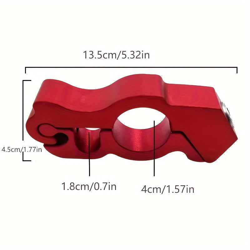 Heavy-Duty Aluminum Motorcycle Handlebar Lock Anti-Theft Security
