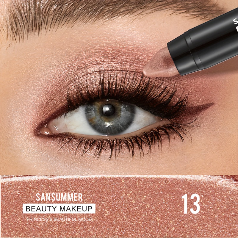 Women's 7-Color Waterproof Eyeshadow Stick Pearlescent Matte Lasting Makeup