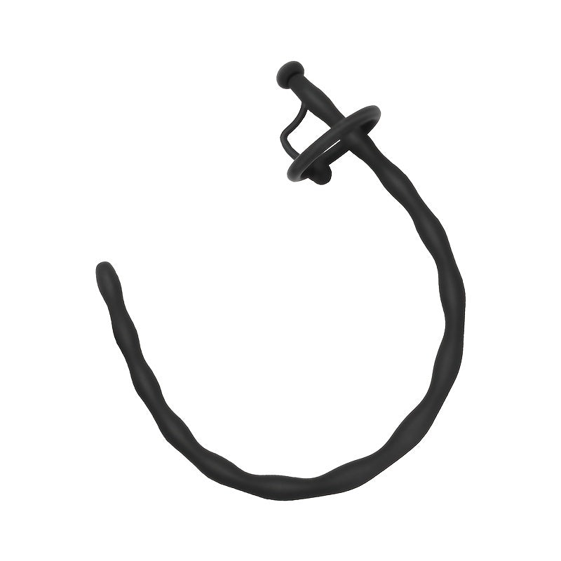 Dilatador de pene de silicona para hombres, varilla uretral para obstrucción y estimulación uretral