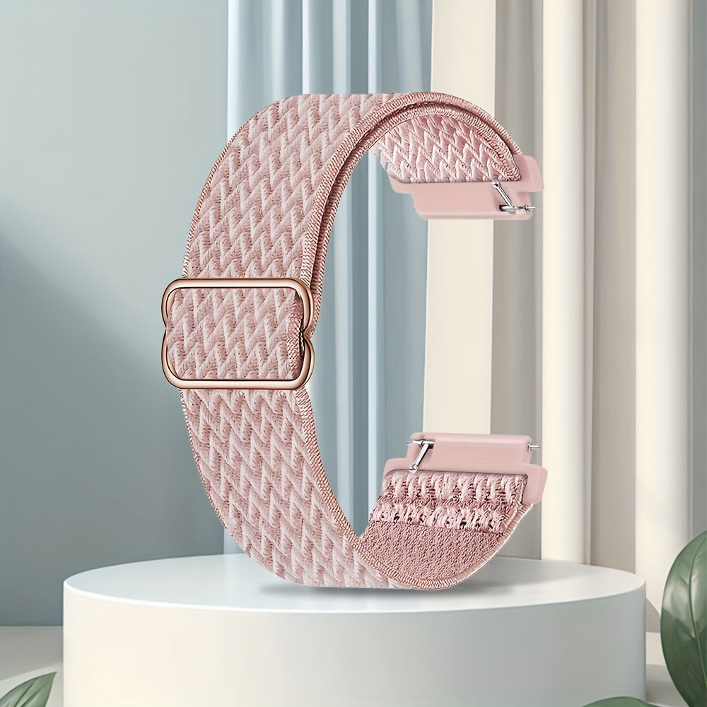 20-22mm bilak uchun nylon tasma, suvga chidamli, batareyasiz, qopqoq va halqa yopilishi.