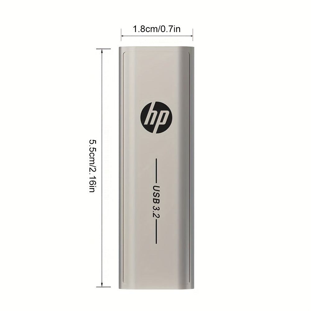 HP USB Type C Flesh xotira 64GB/128GB/256GB sig'im bilan, yuqori tezlikda va OTG qurilmalari uchun haqiqiy sig'im.