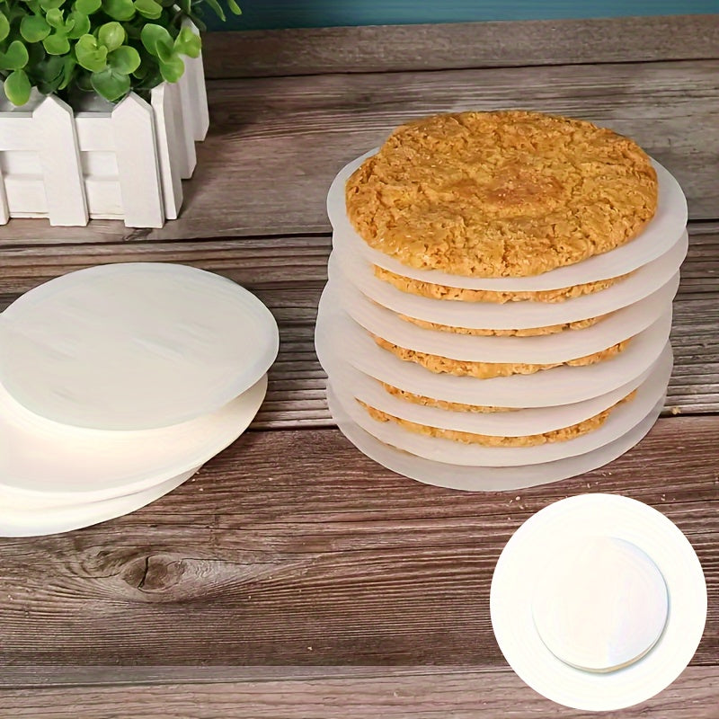 50 Pack Non-Stick Hamburger Paper Sheets for Burgers, Cookies, Food Storage